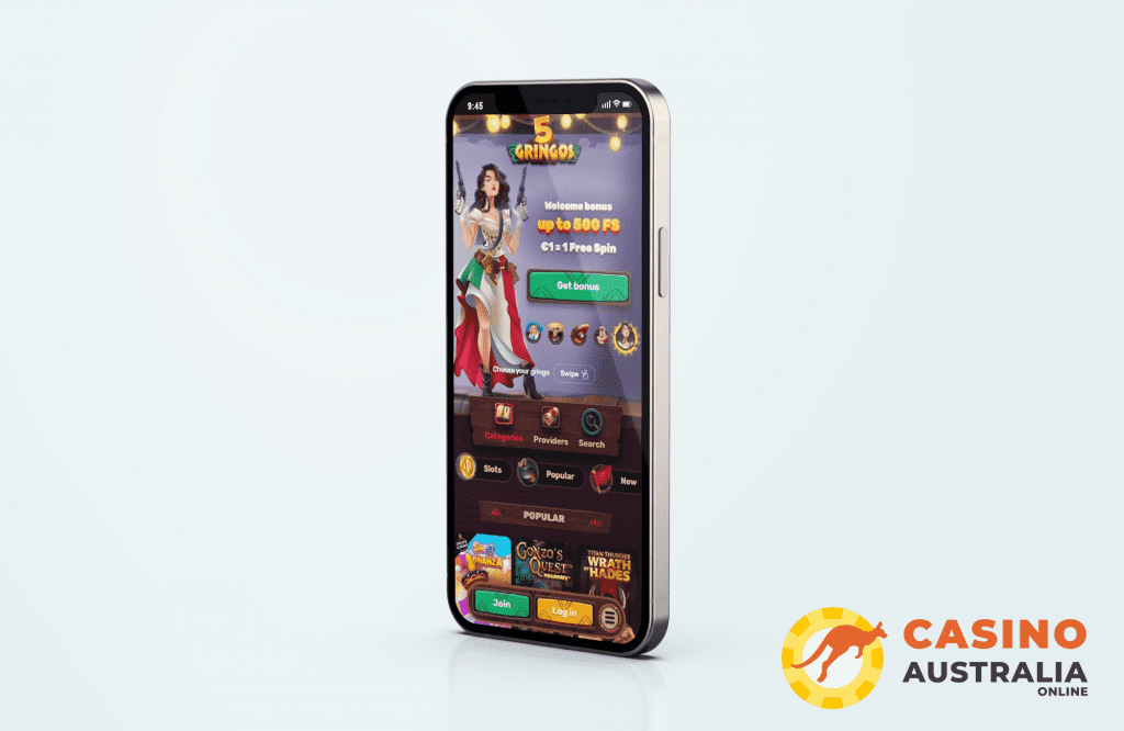 5 Gringos Casino Mobile Version (1)