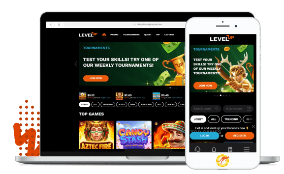 LevelUp Casino Mobile Version