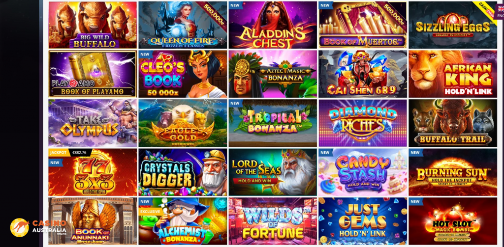 Playamo Casino Games Australia