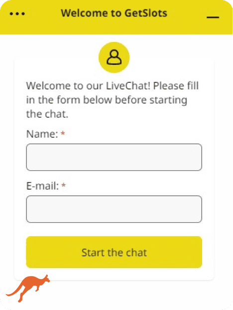 GetSlots Casino Live Chat Support