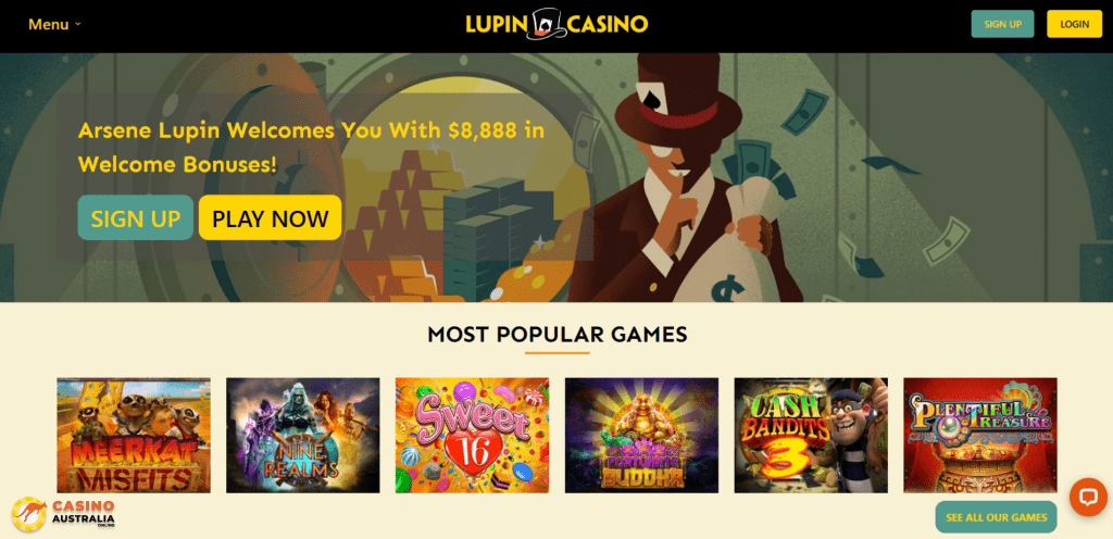 Lupin Casino Review Australia
