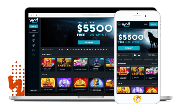 Wolf Winner Casino Mobile devices Version