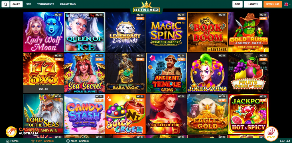 BitKingz Casino Games Australia