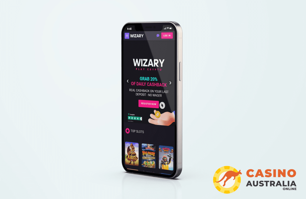 Wizary Casino Mobile Version