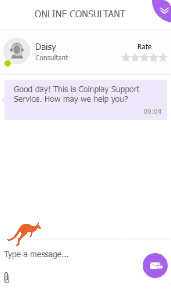 Coinplay Casino Live Chat Support