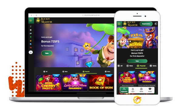 Lucky Manor Casino Mobile Devices