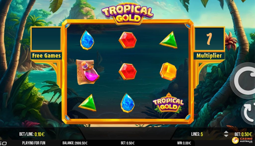 Tropical Gold Free Play Australia Review
