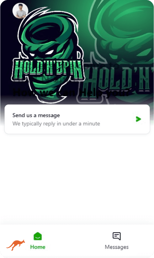HoldNSpin Casino Live Chat Support