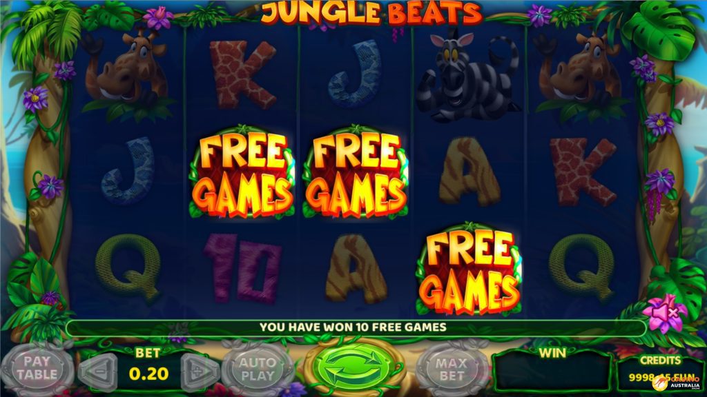 Jungle Beats Free Play Scatters Wins Australia Review