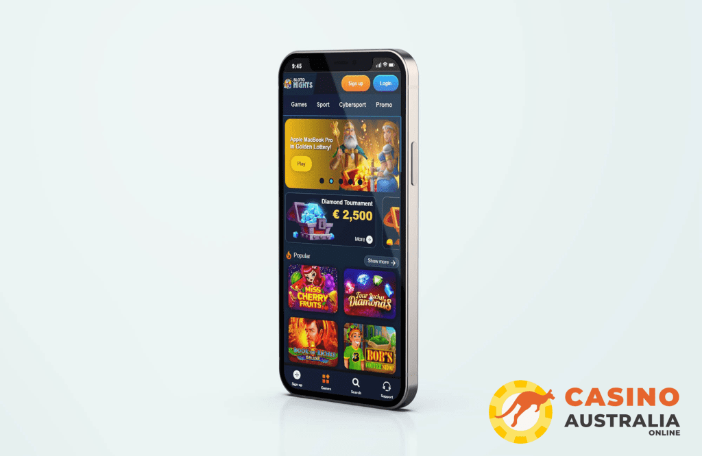Slotonights Casino Mobile Version
