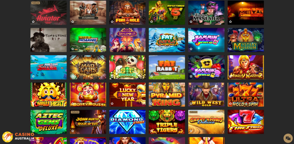 SuperbBet Casino Games Australia