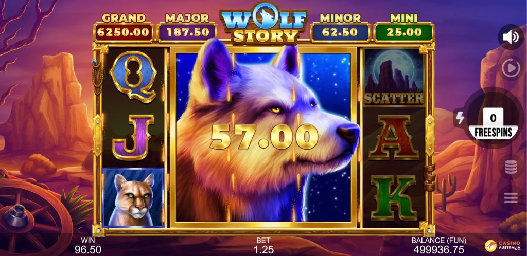 Wolf Story Free Play Bonus Feature Spins Australia Review