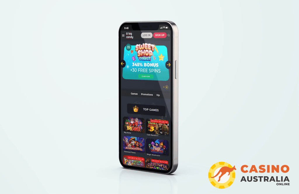 A Big Candy Casino Mobile Version
