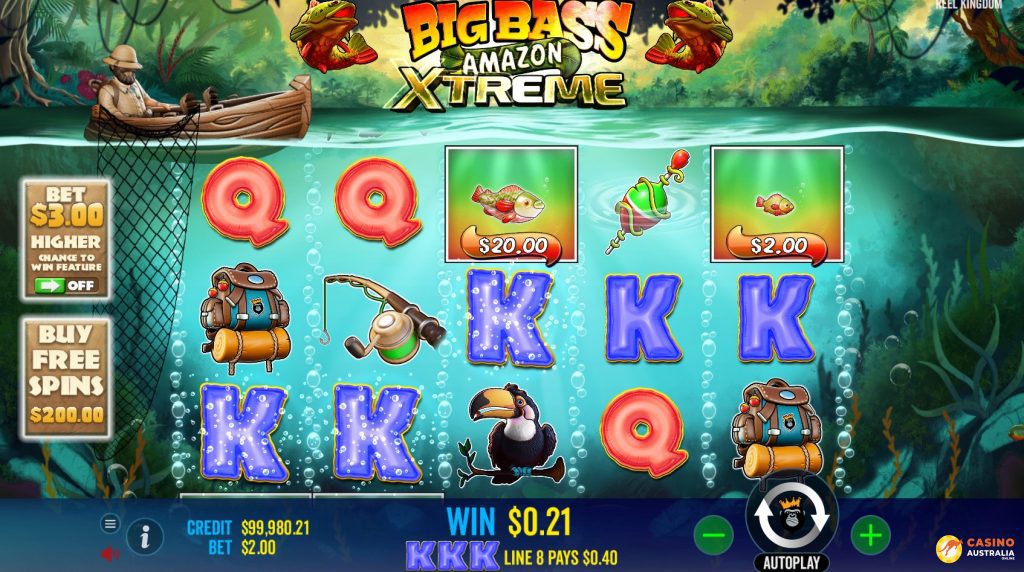 Big Bass Amazon Xtreme Free Play Wins Australia Review