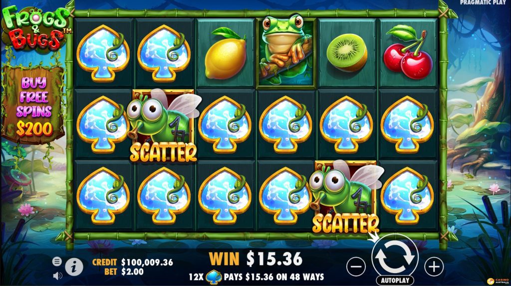 Frogs & Bugs Free Play Wins Australia Review