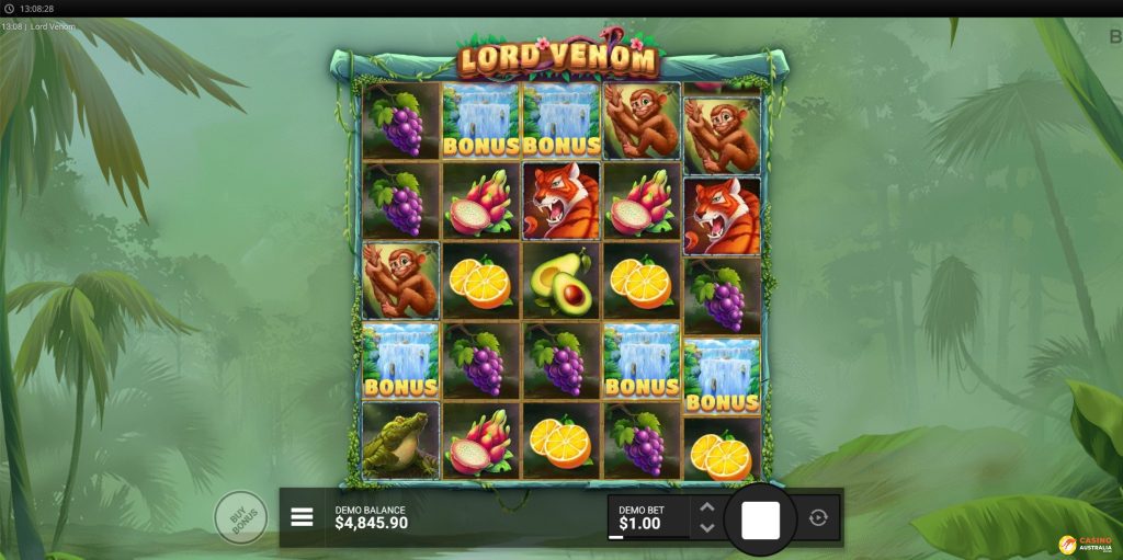 Lord Venom Free Play Scatters Wins Australia Review