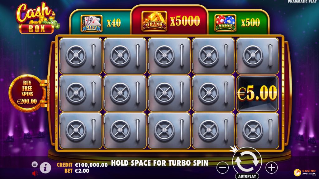 Cash Box Free Play Australia Review
