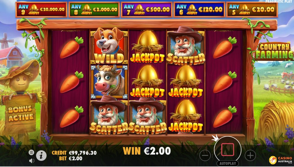 Country Farming Free Play Scatters Wins Australia Review