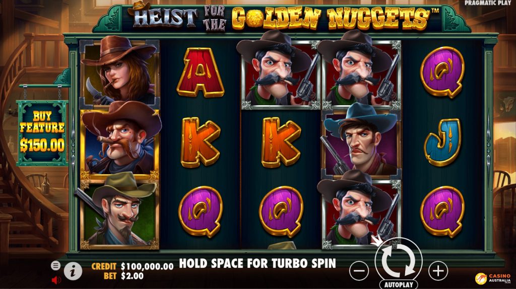 Heist for the Golden Nuggets Free Play Australia Review