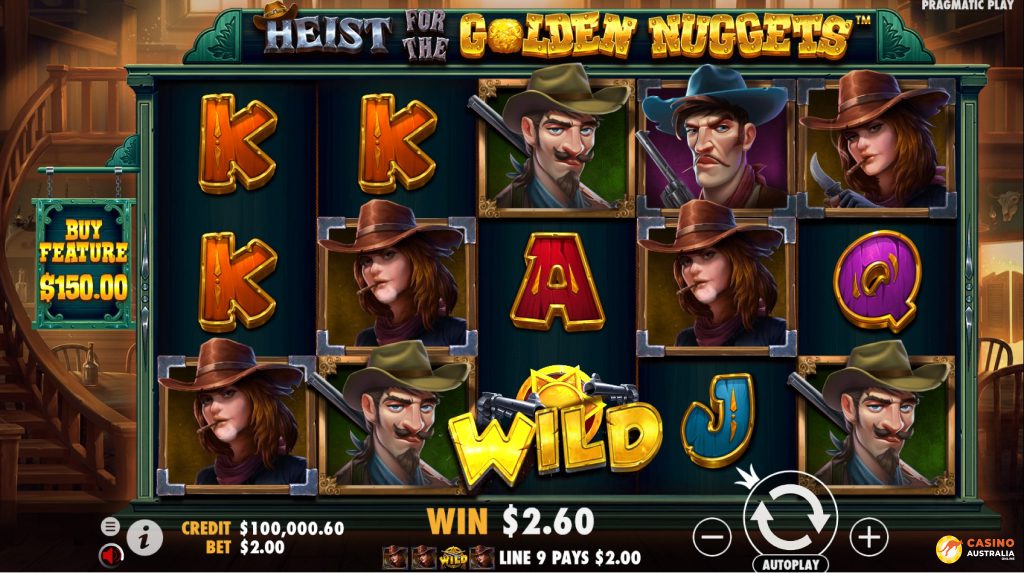 Heist for the Golden Nuggets Free Play Wins Australia Review