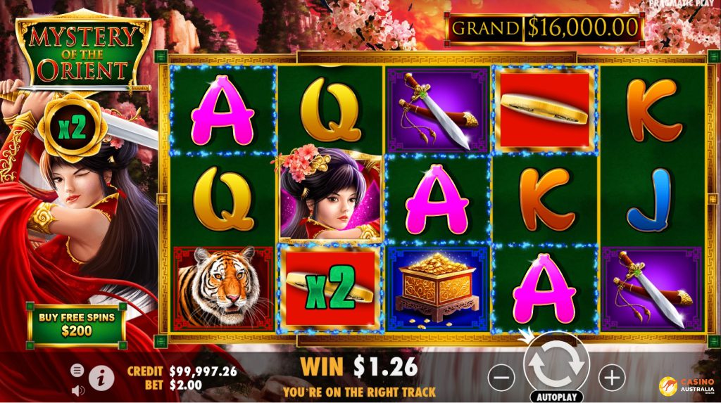 Mystery of the Orient Free Play Wins Australia Review