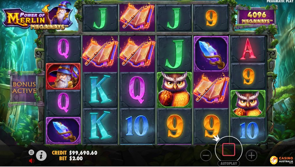 Power of Merlin Megaways Free Play Scatters Wins Australia Review