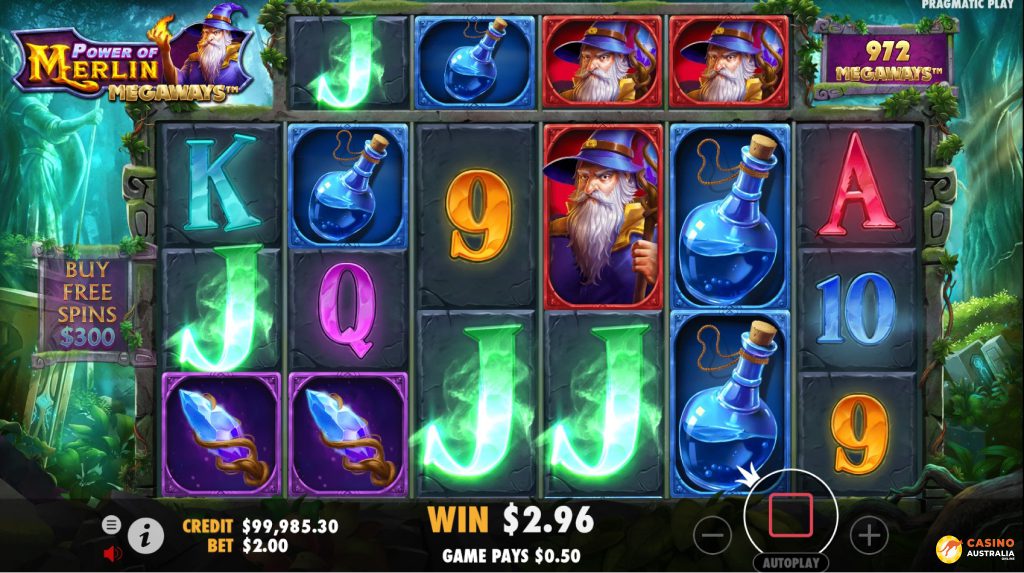 Power of Merlin Megaways Free Play Wins Australia Review