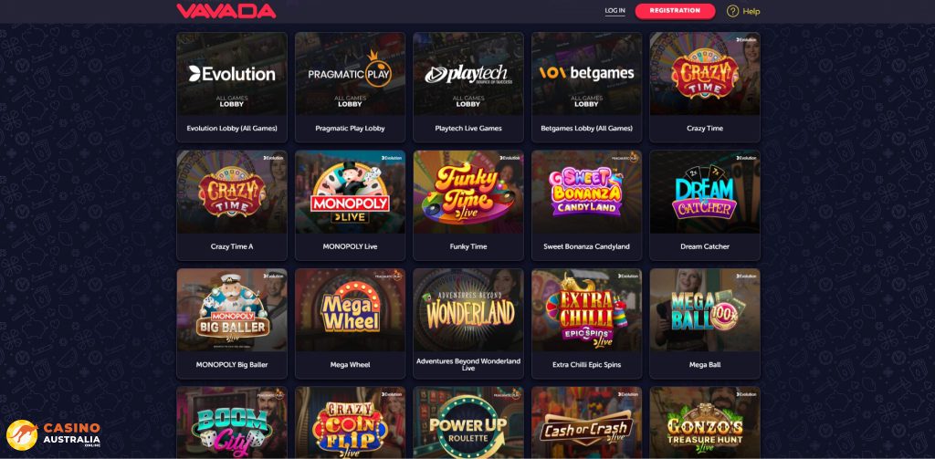 Vavada Casino Live Games Australia