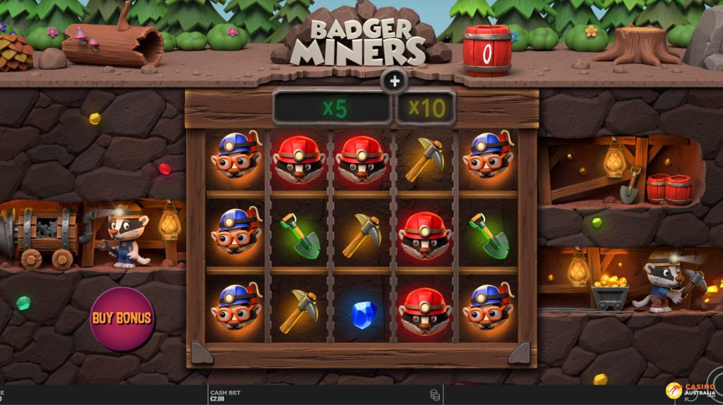 Badger Miners Free Play Australia Review