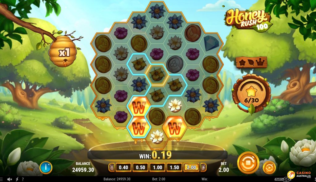 Honey Rush 100 Free Play Mega Wins Australia Review