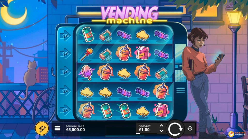 Vending Machine Free Play Australia Review