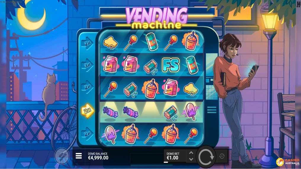 Vending Machine Free Play Wins Australia Review