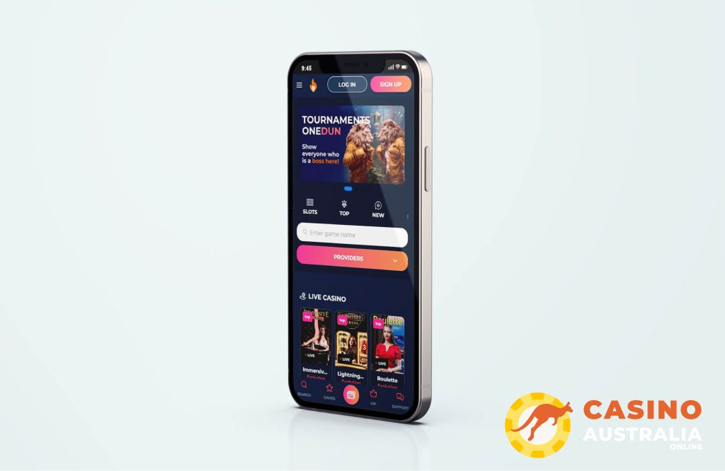 OneDun Casino Mobile Version