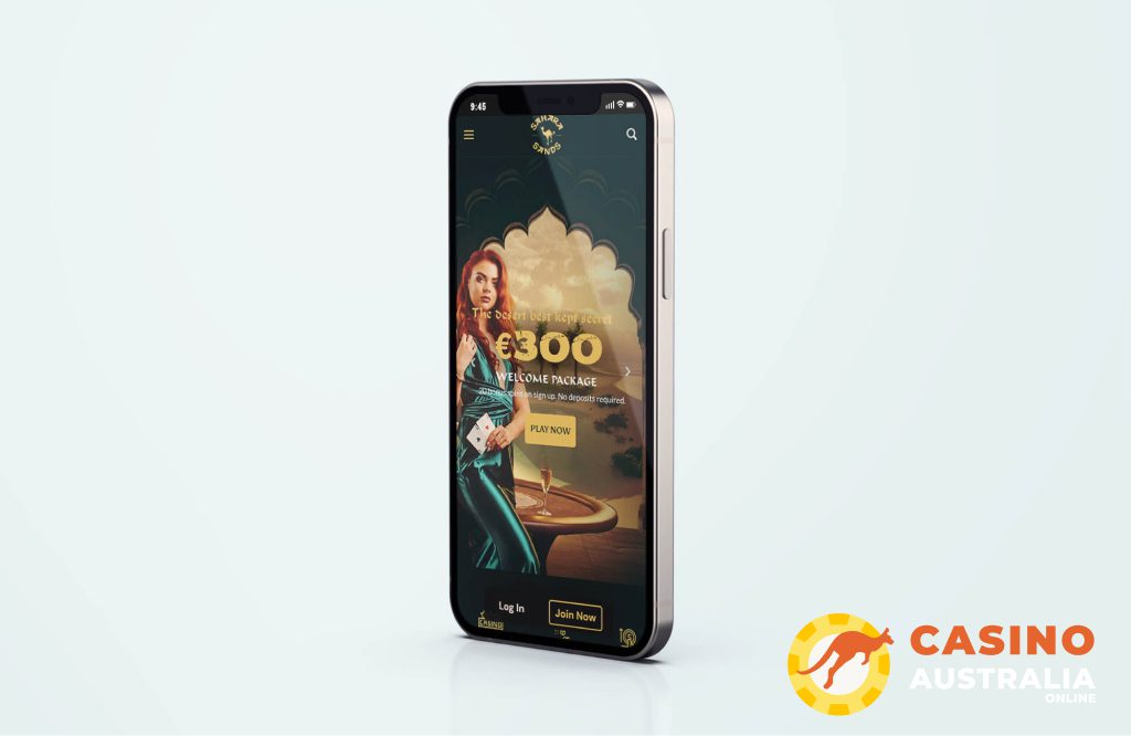 Sahara Sands Casino Mobile Version